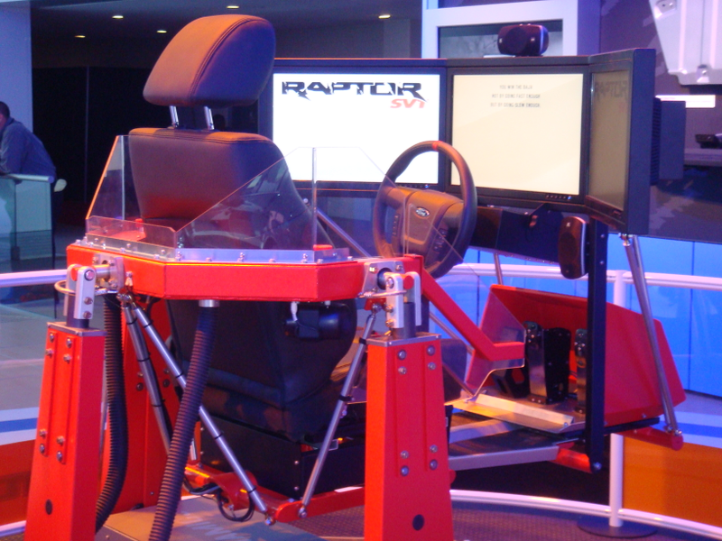 Illustration for article titled First Drive: 2010 Ford SVT Raptor...Video Game Simulator